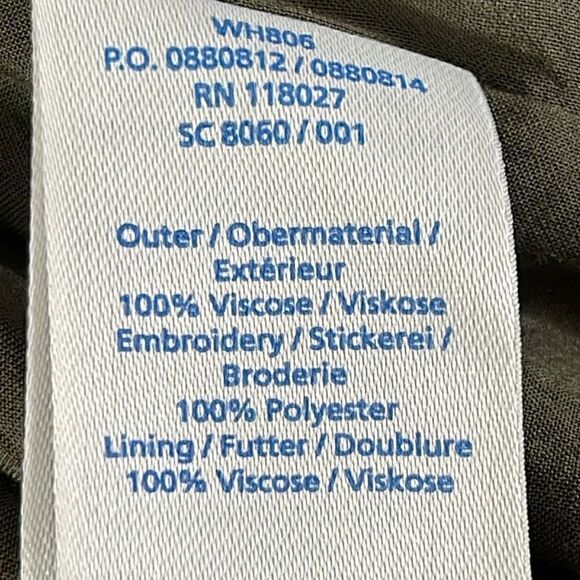 Boden Dress Womens Size 6 R shift Arianne Embroidered Floral Boho Resort - Picture 9 of 10